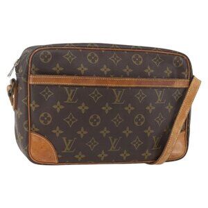 vz2451 Authentic LOUIS VUITTON Monogram Trocadero 30 Shoulder Bag M51272 LV